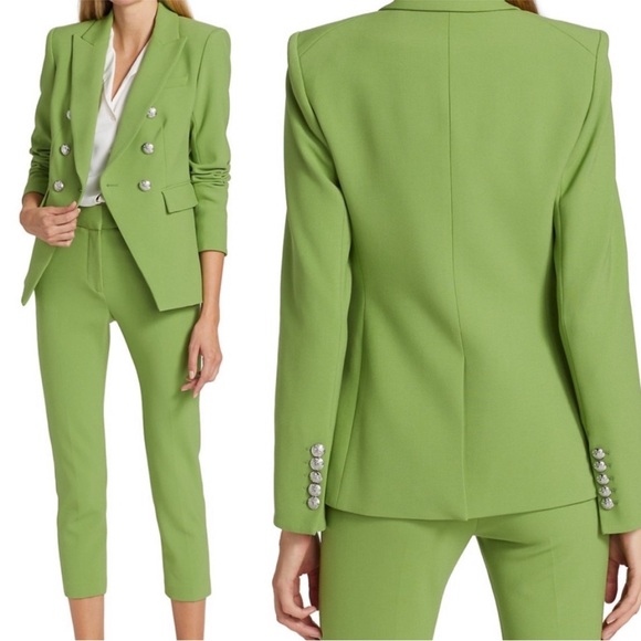 NWT VERONICA BEARD Green Tea Gamila Pants - Picture 1 of 7